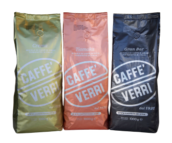 Caffe Verri Koffiebonen Proefbestelling (3x 1kg)
