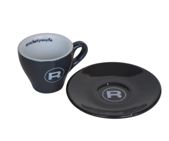 Rocket People Cups Flat White Gray (6 pcs)