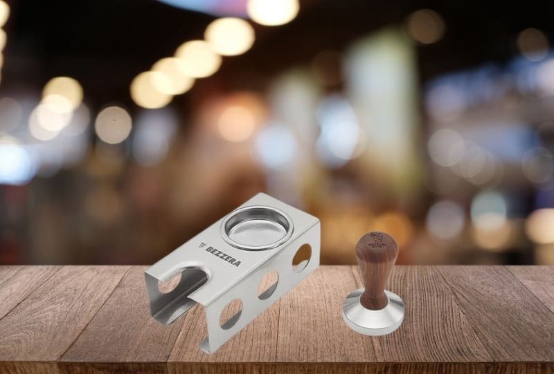 Bezzera Tamper Station + Wood Tamper