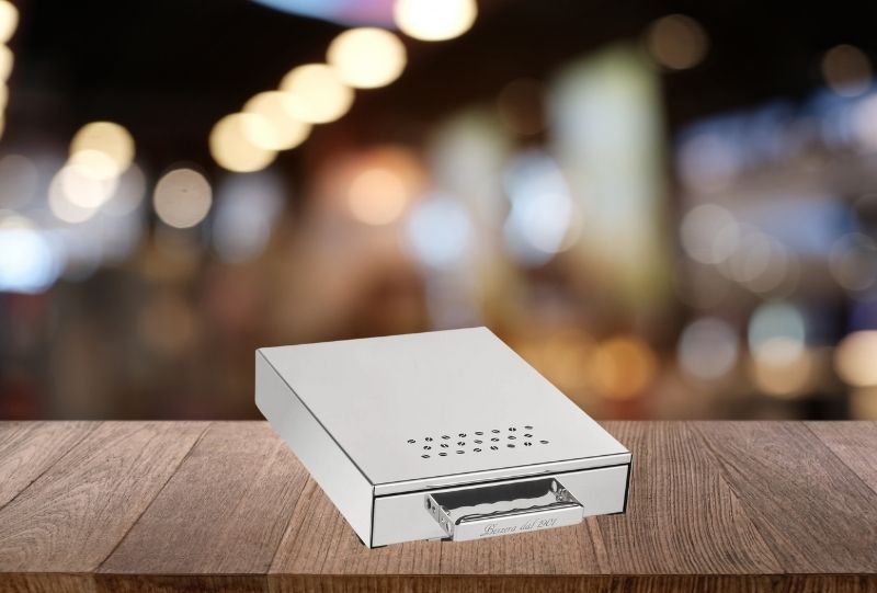 Bezzera uitklopbak L (INOX)