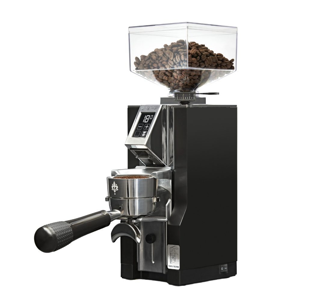 Costanza R + Libra 55 met tamper (Zwart)