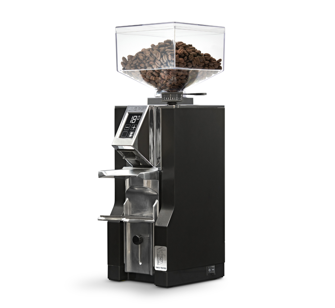 Costanza R + Libra 55 met tamper (Zwart)