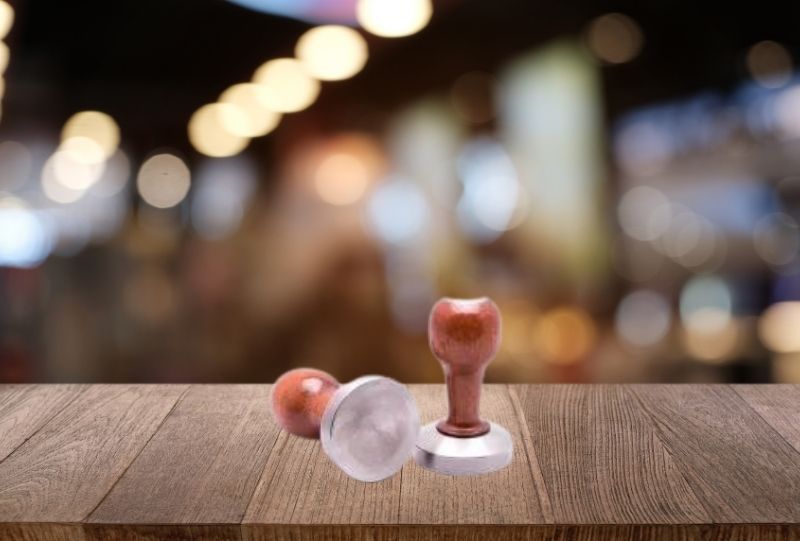 CasaBarista Tamper Hout-RVS