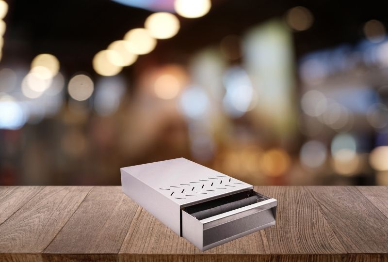 CasaBarista uitklopbak Koffie RVS pro