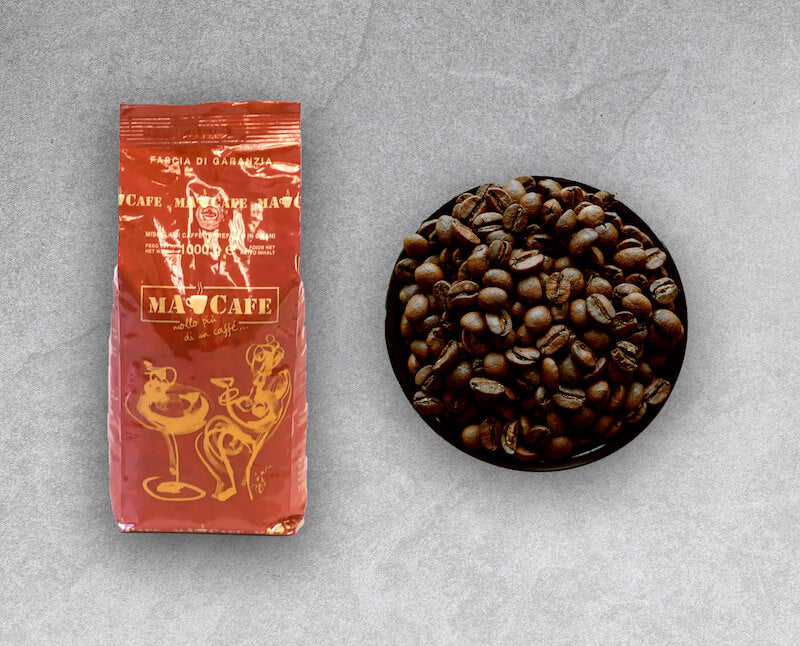 Macafe Koffiebonen - Crema rood