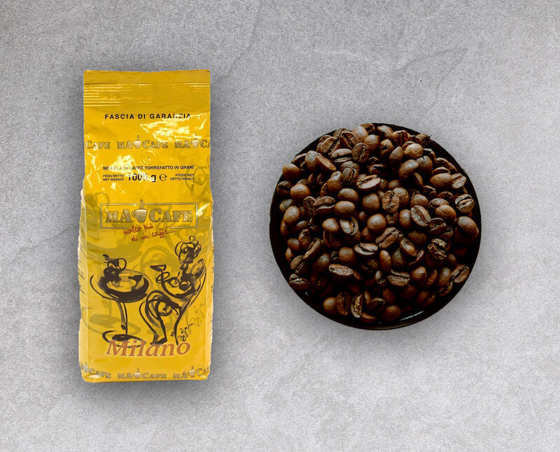 Macafe Koffiebonen - Milano geel