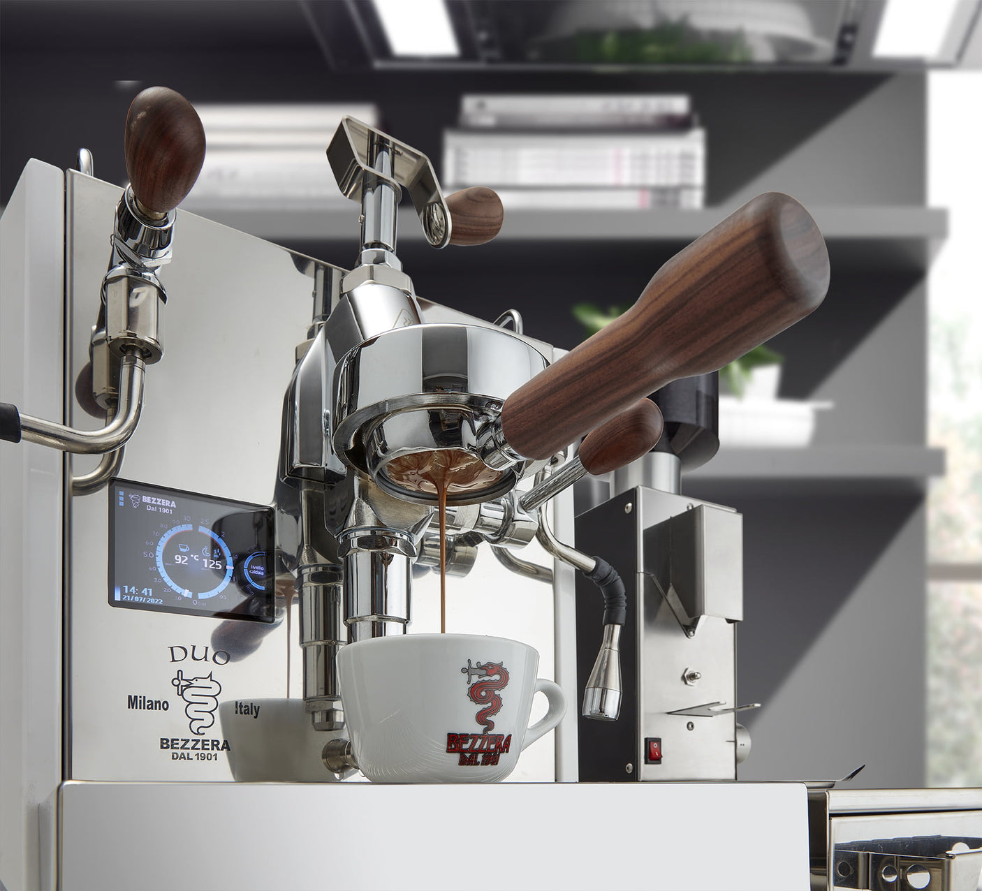 Bezzera Portafilter E61 Naked (Hout)