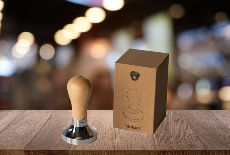 Eureka Tamper Instelbaar - Zwart