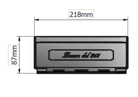Bezzera Uitklopbak M (INOX)