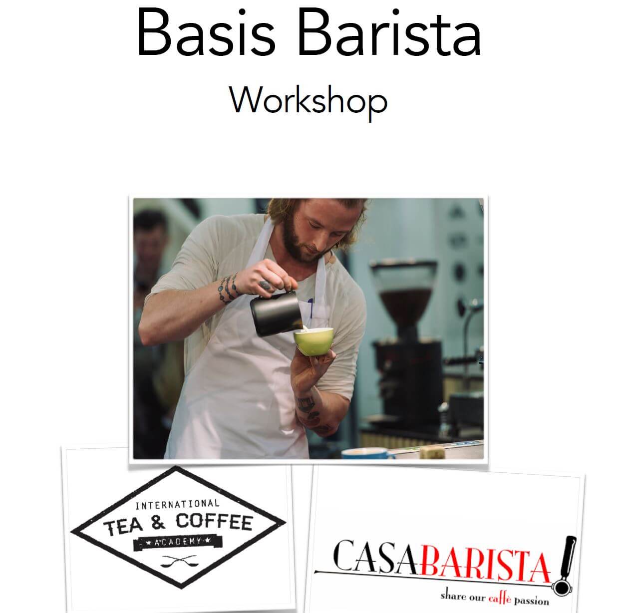 Workshop Basis Barista (Harderwijk / Ermelo)
