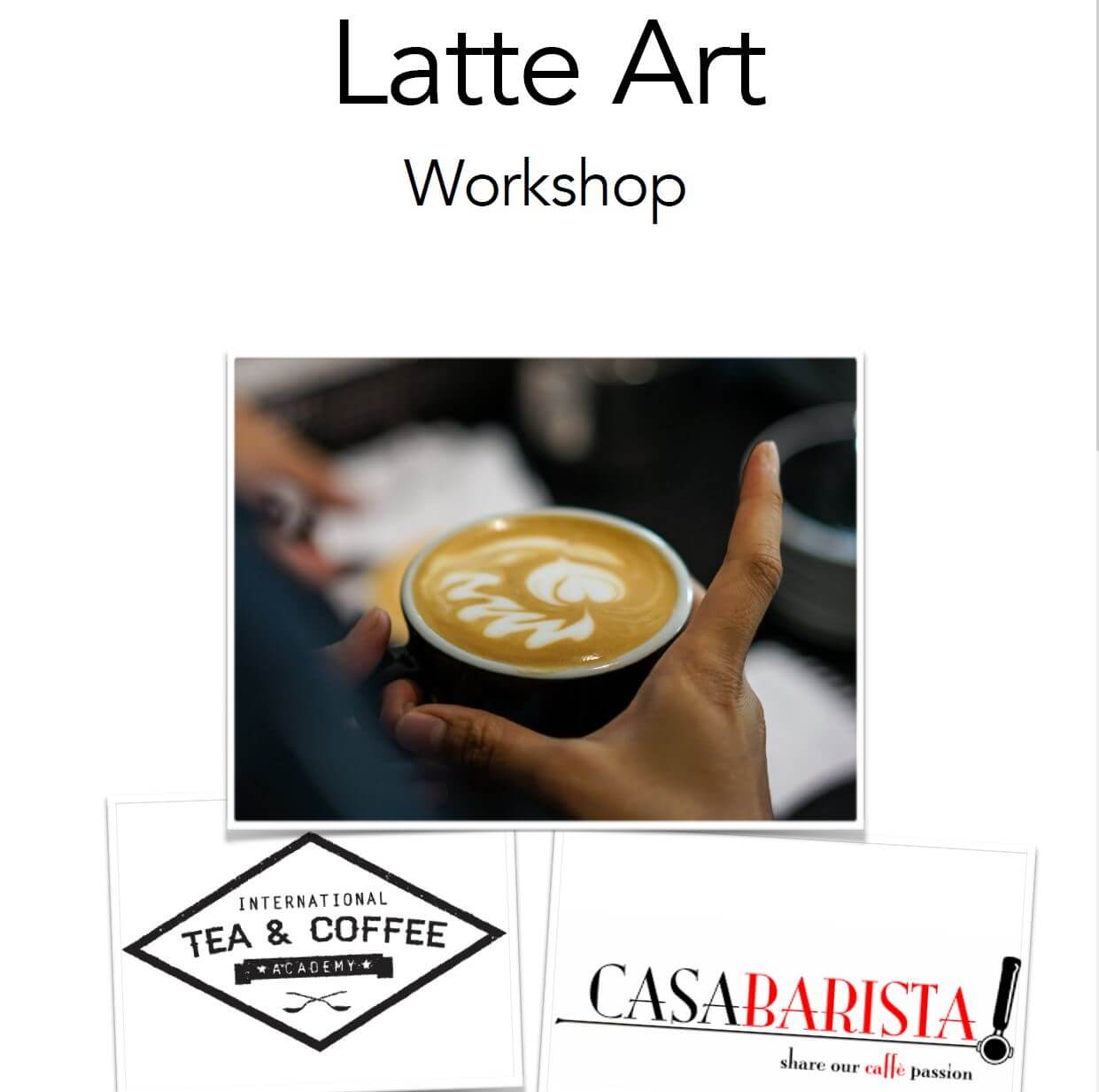 Workshop Latte Art (Harderwijk / Ermelo)