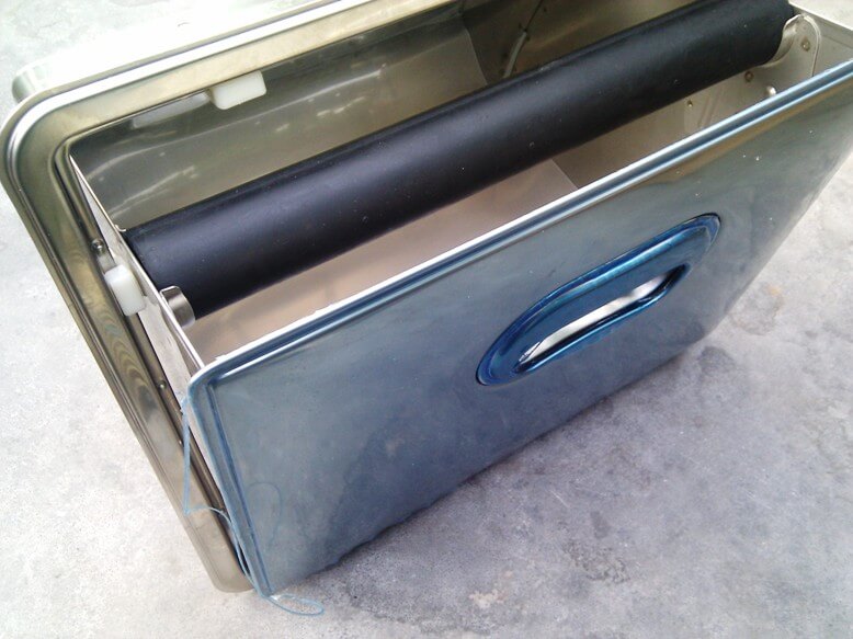 CasaBarista Uitklop kantelbak RVS pro