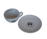 Rocket People Kopjes Cappuccino XL Wit (6st)