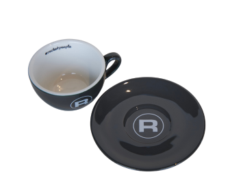Rocket People Kopjes Cappuccino XL Grijs (6st)