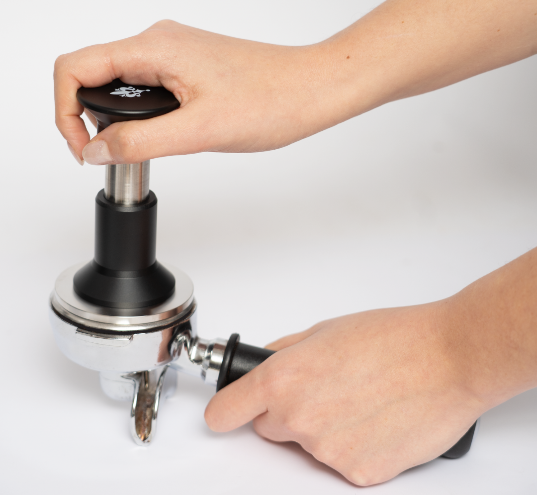 Costanza R + Libra 55 met tamper (Zwart)
