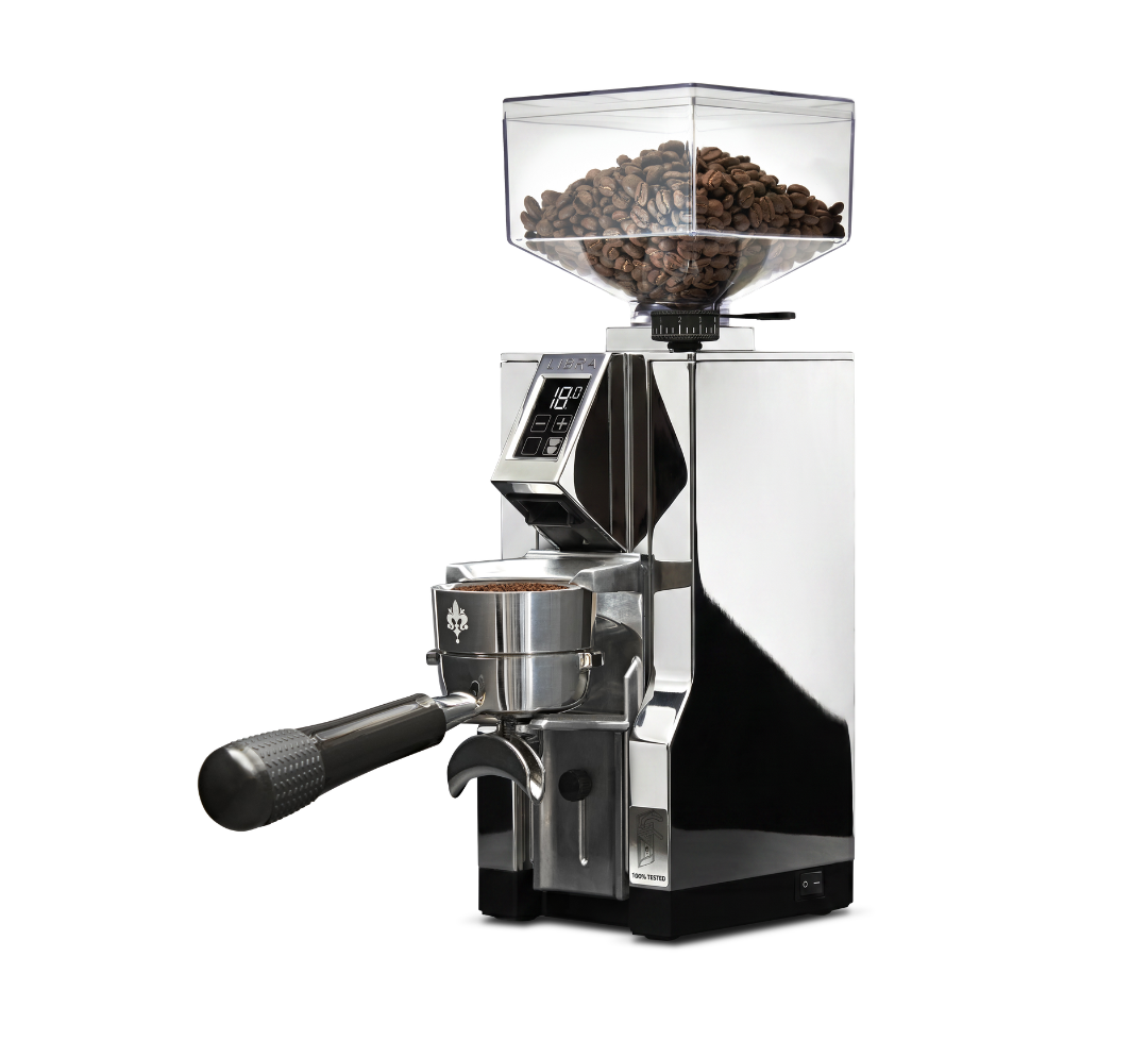 Costanza R + Libra 55 met tamper (Chroom)